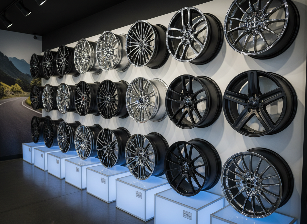 Mags et jantes à Terrebonne